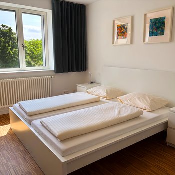 Innenansicht Doppelzimmer