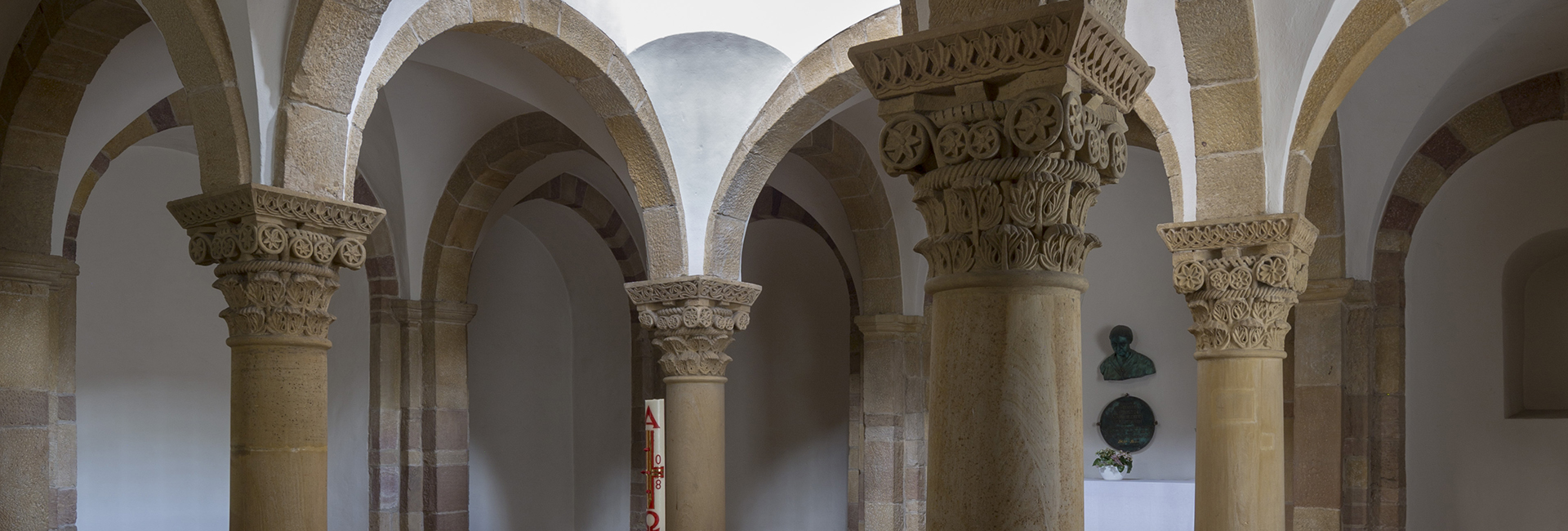 Kapitelle in Katharinenkapelle