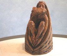 Pieta - Statue in der Kapelle des St. Marienkrankenhauses in Ludwigshafen