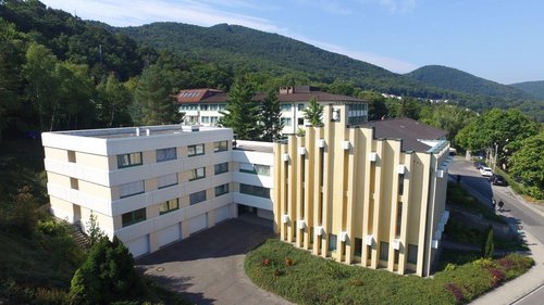 Blick auf das Kloster in Neustadt