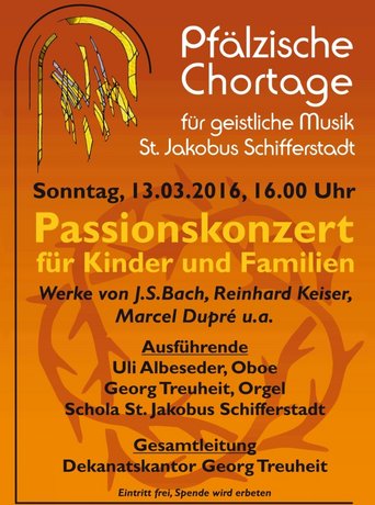 Plakat zum Konzert