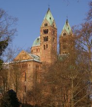 Südostseite des Speyerer Domes