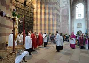 Weihe der Palmzweige