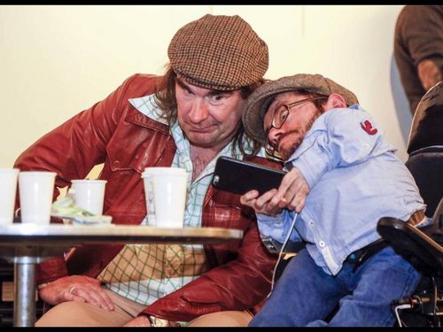 Guildo Horn (links) und Rolf Krauthausen.